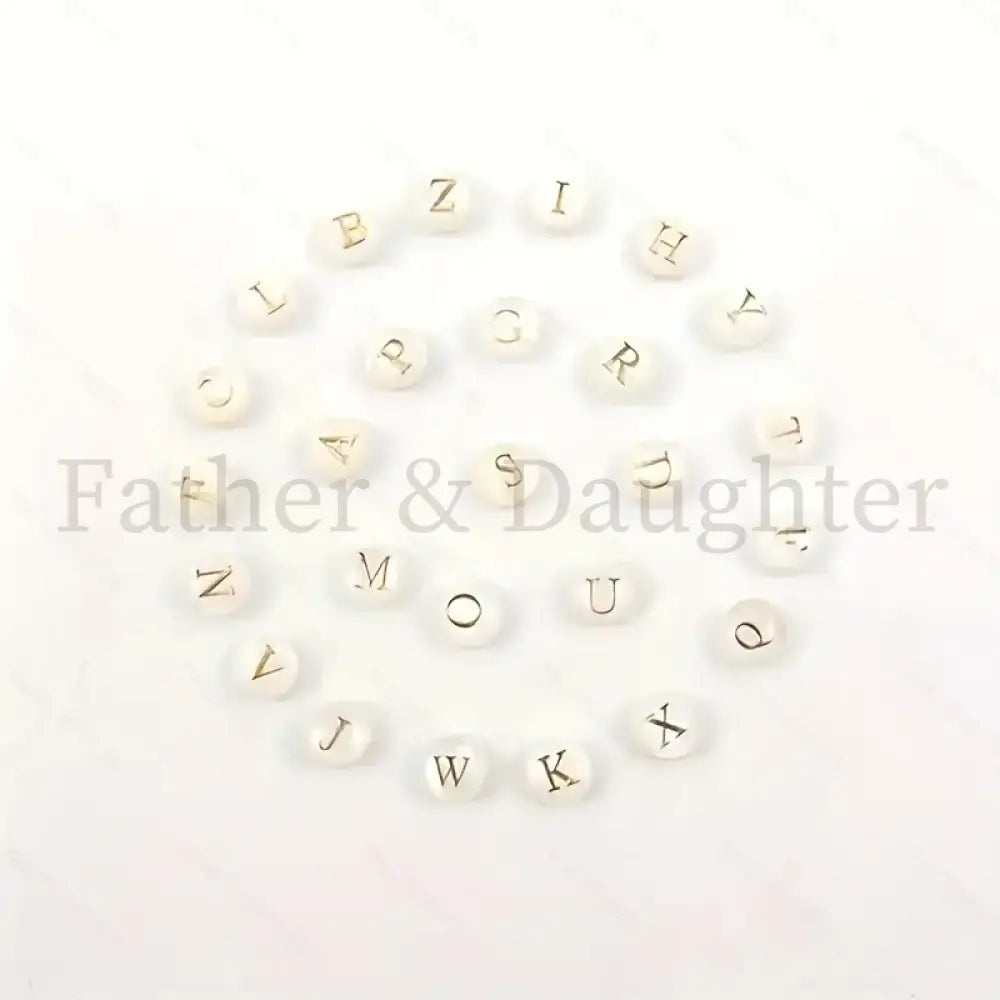 Pearl Letter Bracelet