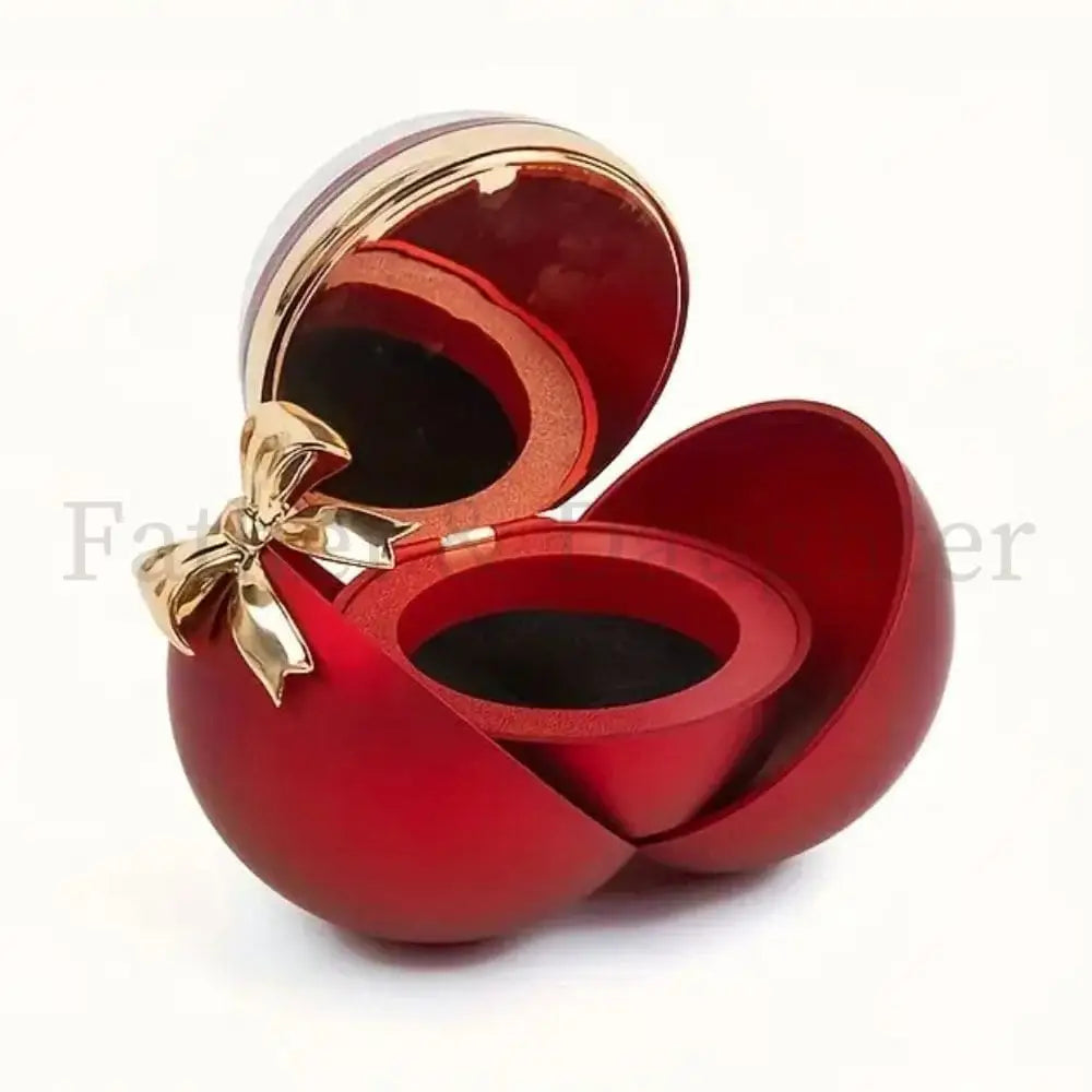 Rose Ball Jewellery Gift Box Red