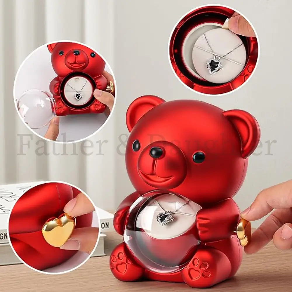 Rose Bear Jewellery Gift Box Rose Bear Jewelry Gift Box